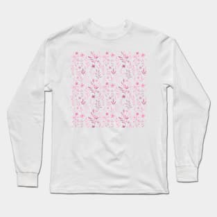 Floral Pattern Long Sleeve T-Shirt